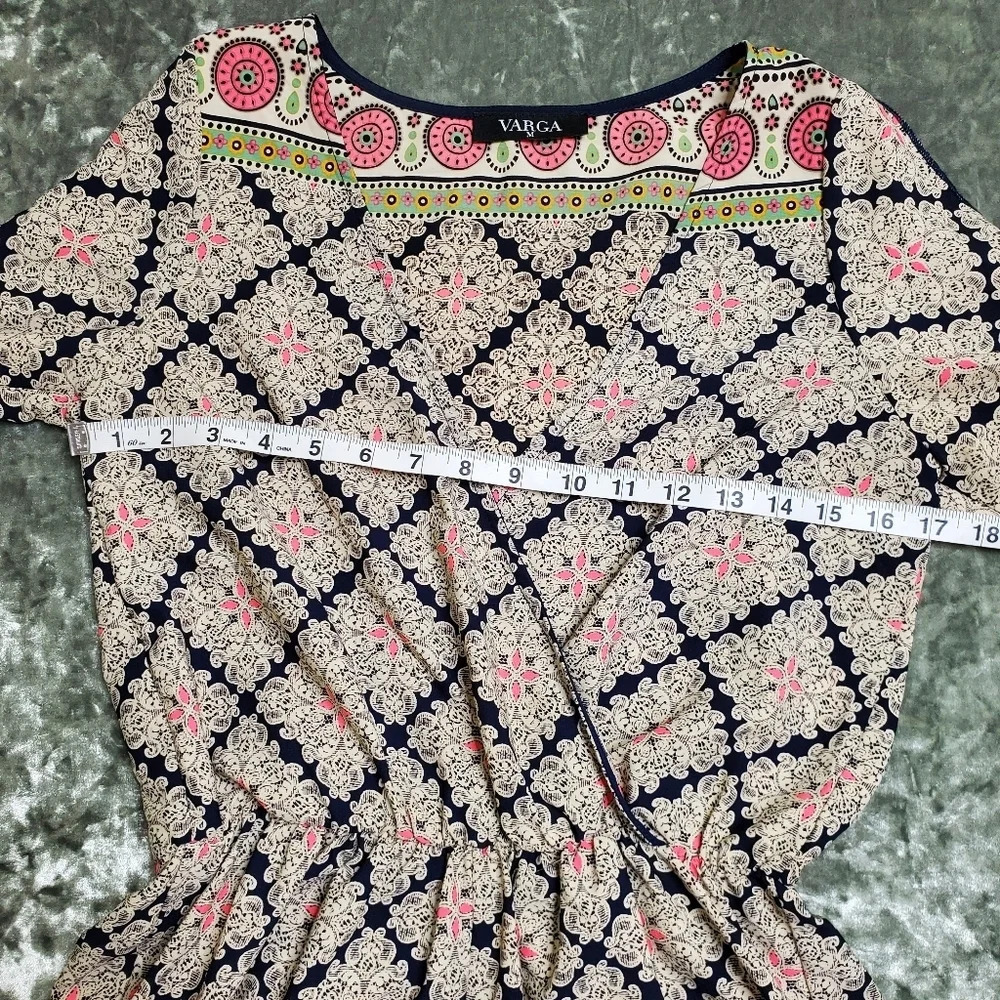 Varga Pattern Romper - Picture 3 of 9